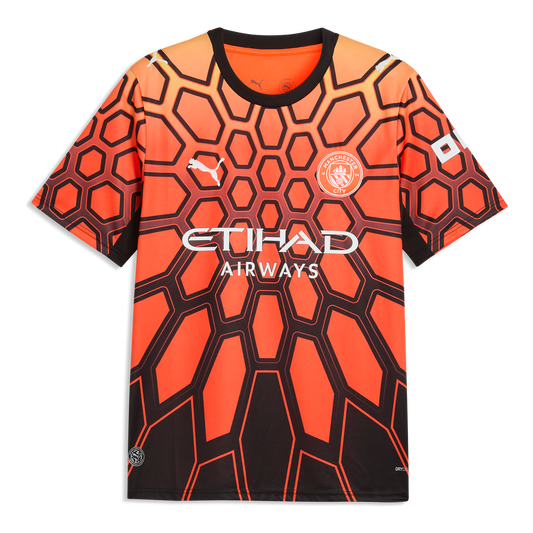 Manchester City Goleiro 26/27 Torcedor Puma - Laranja