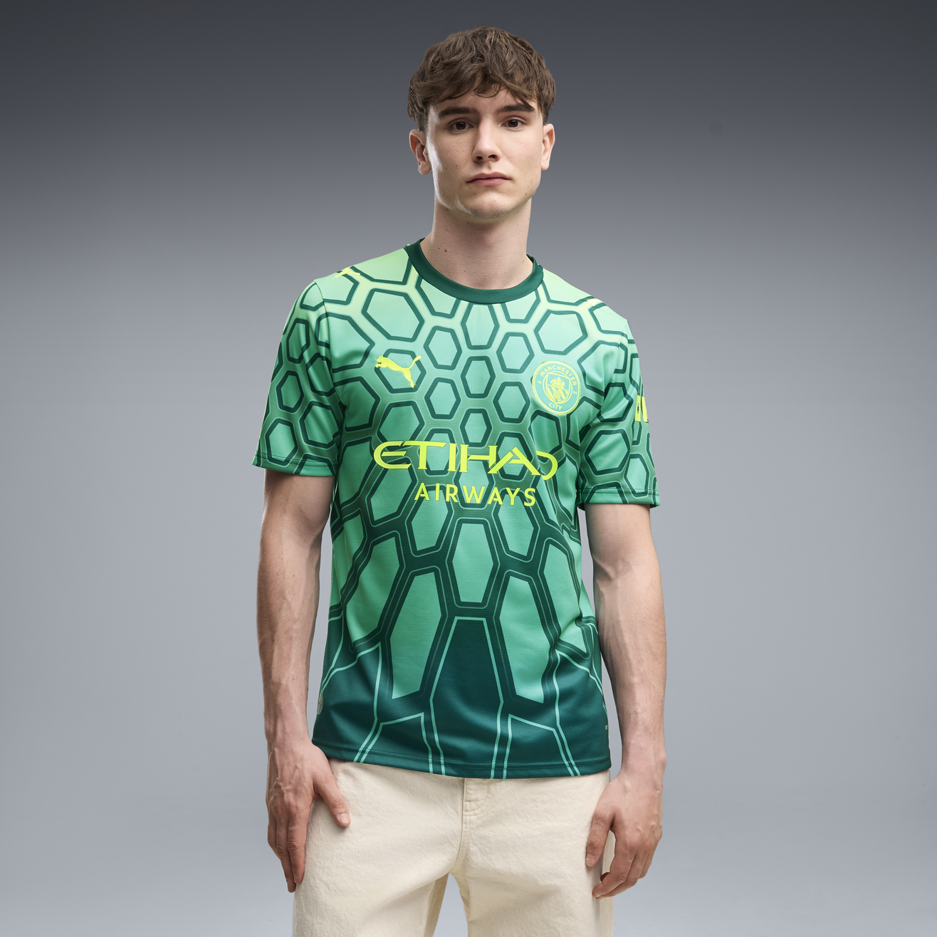 Manchester City Goleiro 26/27 Torcedor Puma - Verde