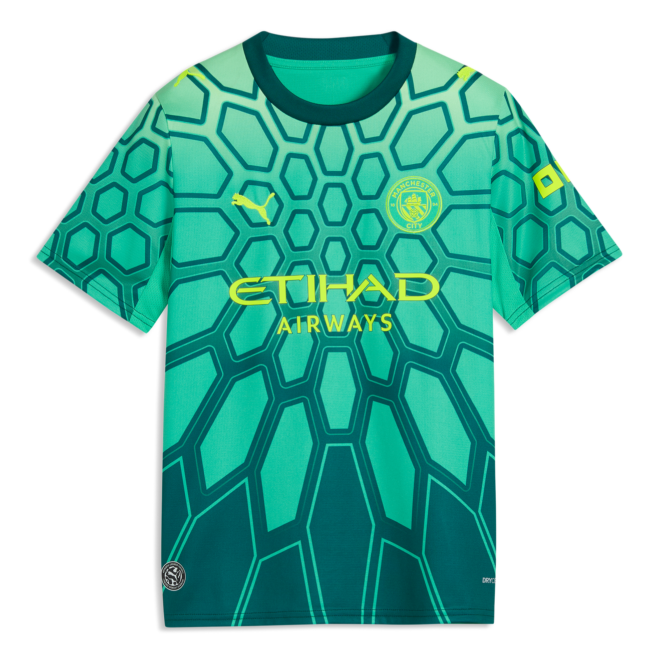 Manchester City Goleiro 26/27 Torcedor Puma - Verde