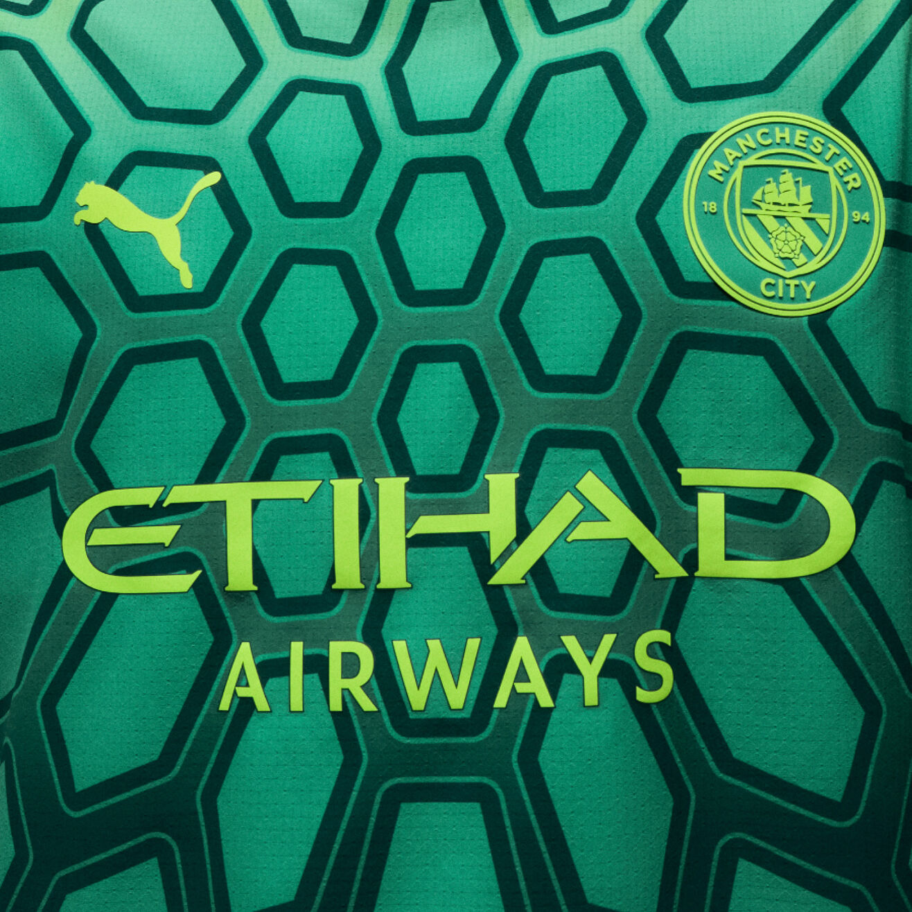 Manchester City Goleiro 26/27 Torcedor Puma - Verde