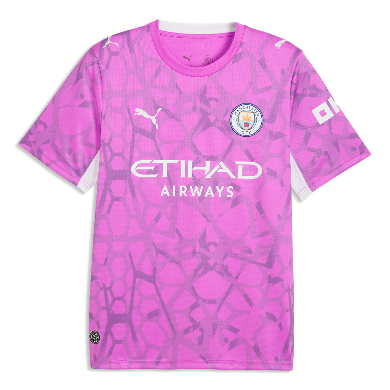 Manchester City Goleiro 26/27 Torcedor Puma - Rosa