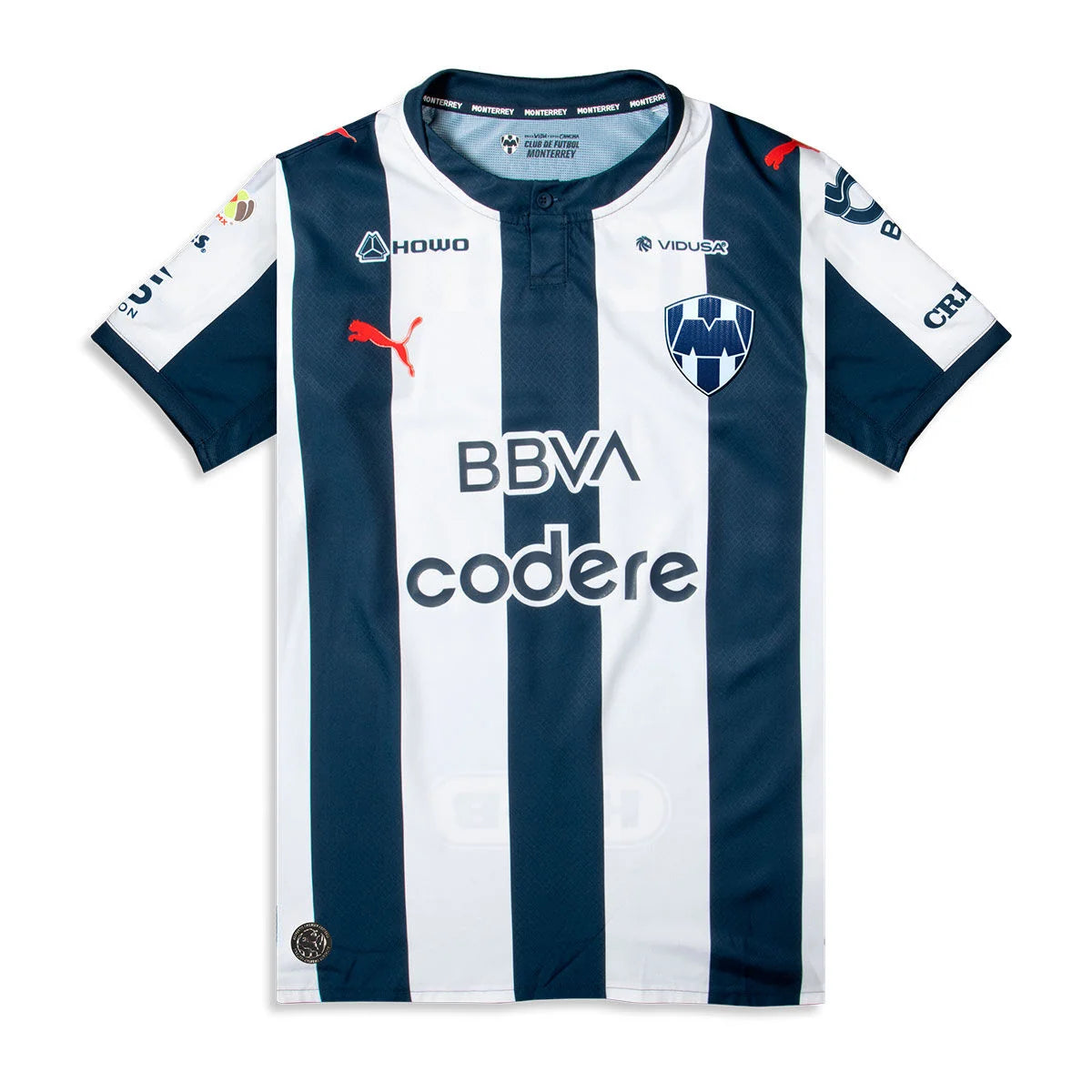 Monterrey Home 26/27 Torcedor Puma Masculino - Azul e Branco