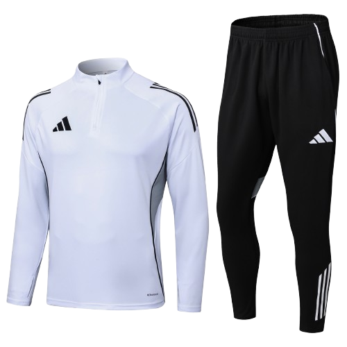 Kit Treino Agasalho + Calça - Branca
