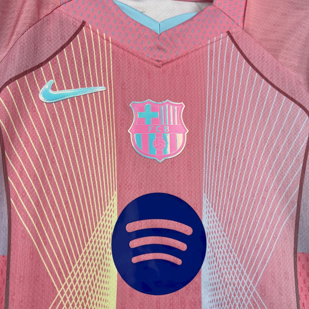 Kit Infantil Barcelona Edição Especial 25/26 - Rosa