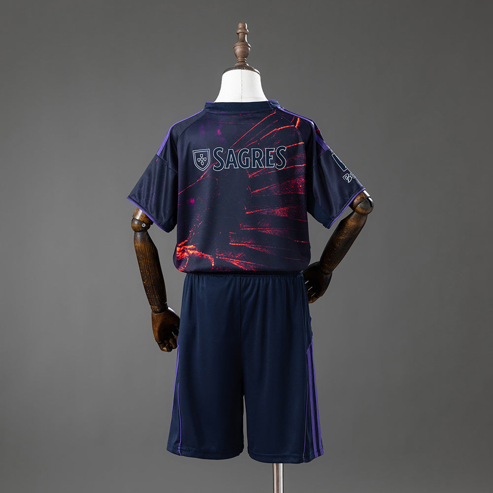 Kit Infantil Benfica Fourth 25/26 - Azul Escuro