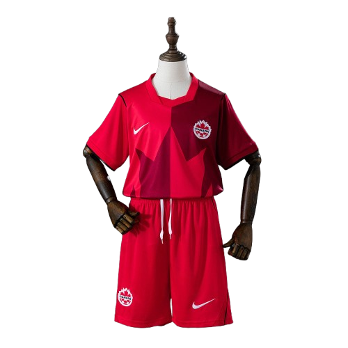 Kit Infantil Canadá Home 26/27 - Vermelho