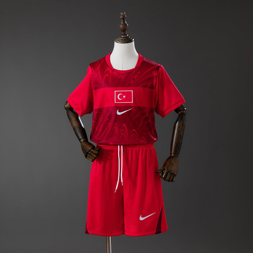 Kit Infantil Turquia Home 26/27 - Vermelho