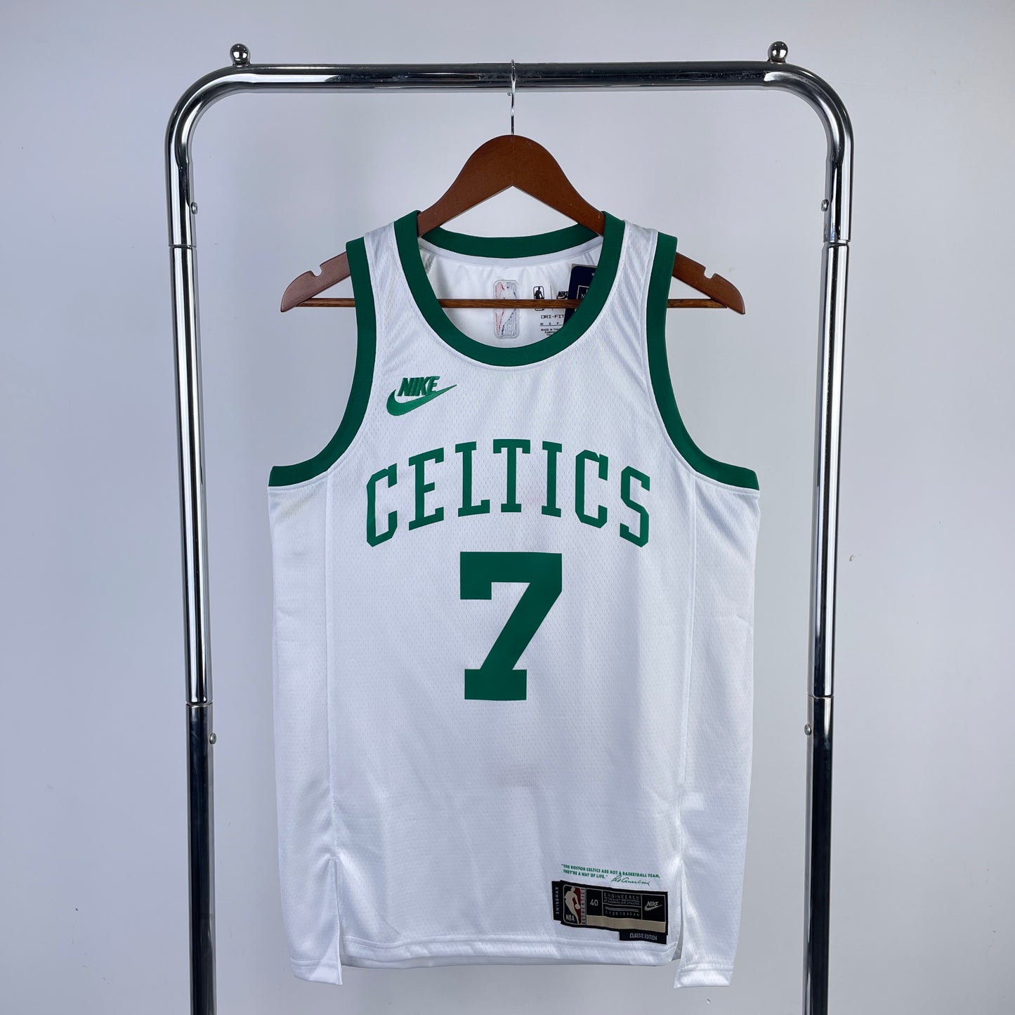 Regata Boston Celtics Masculina - Branca e Verde