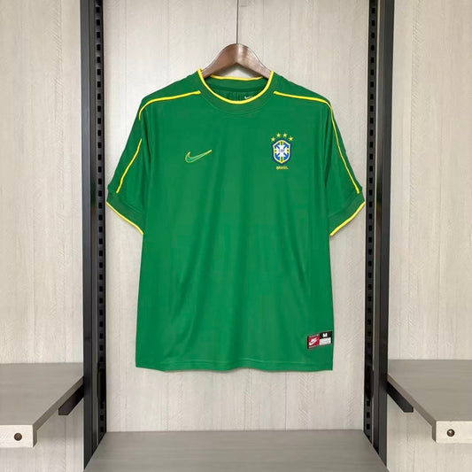 Brasil Goleiro 1998 Retrô Nike - Verde