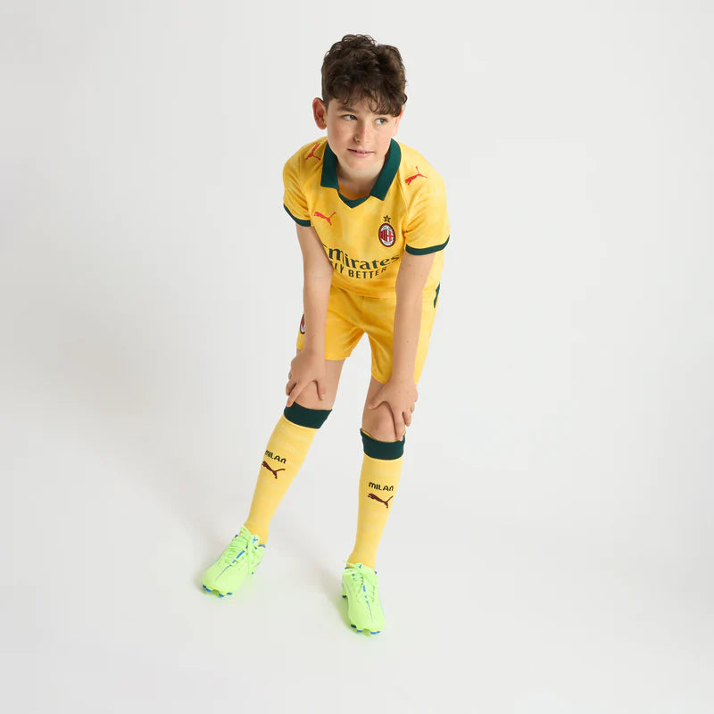 Kit Infantil Milan Third 25/26 - Amarela