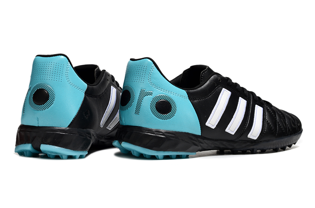 Chuteira Society Adidas adiPURE 11 Pro X PD25 Trx FG - Preto e Turquesa