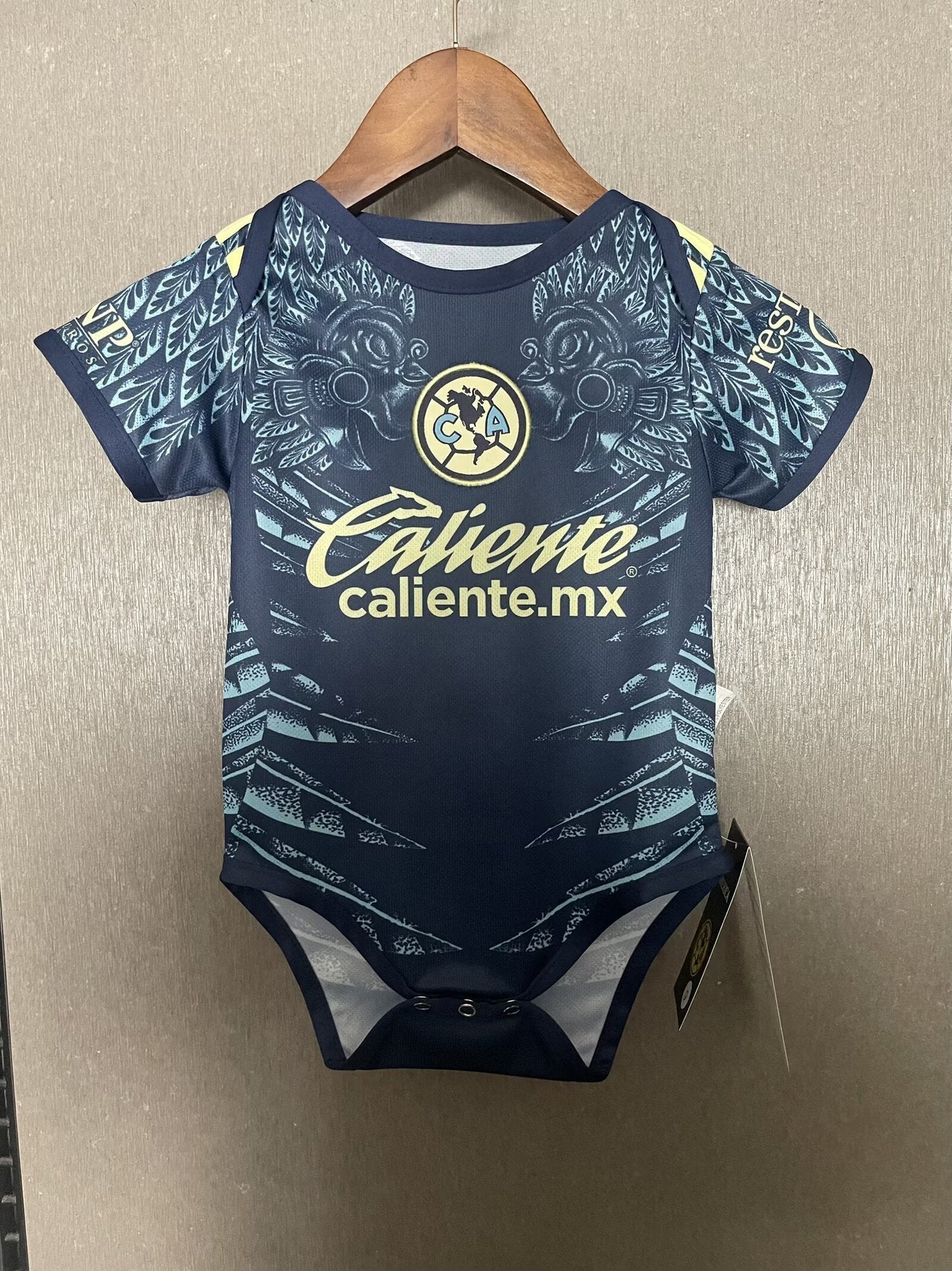 Body Bebê Infantil America do Mexico Away 25/26 - Azul