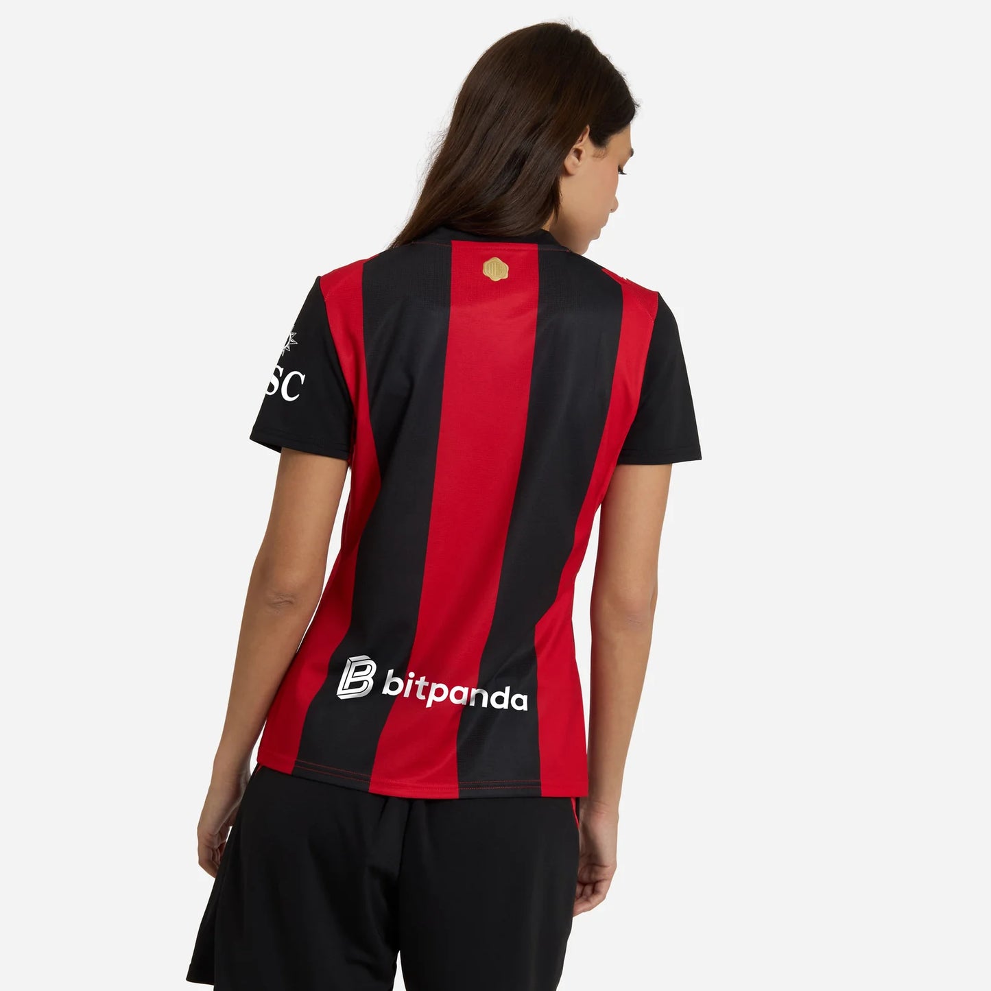 Milan Home 26/27 Feminino Puma - Vermelho e Preto