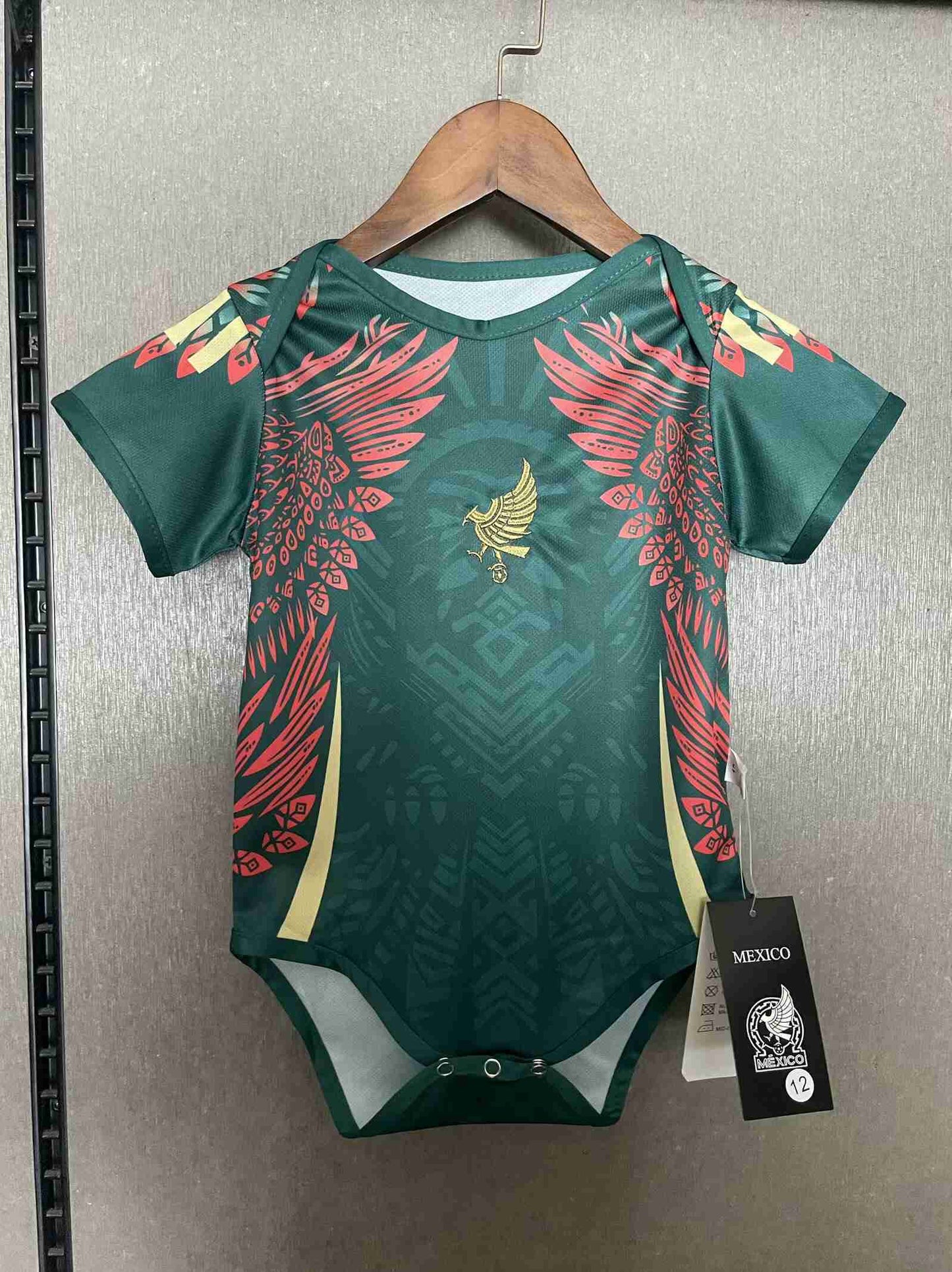 Body Bebê Infantil México 25/26   - Verde