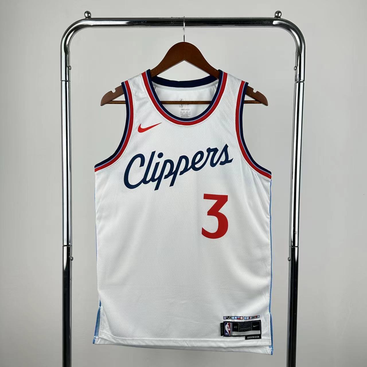 Regata Los Angeles Clippers Masculina - Branca