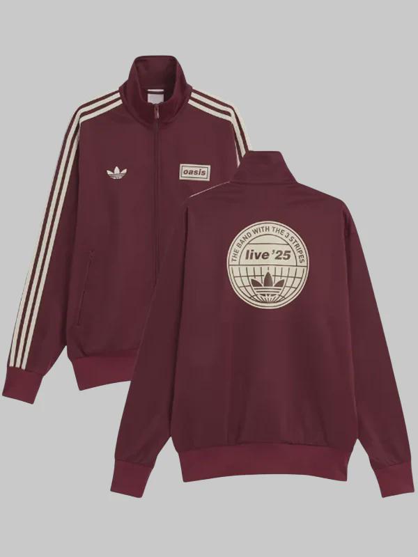 Jaqueta OASISxAdidas - Vermelho