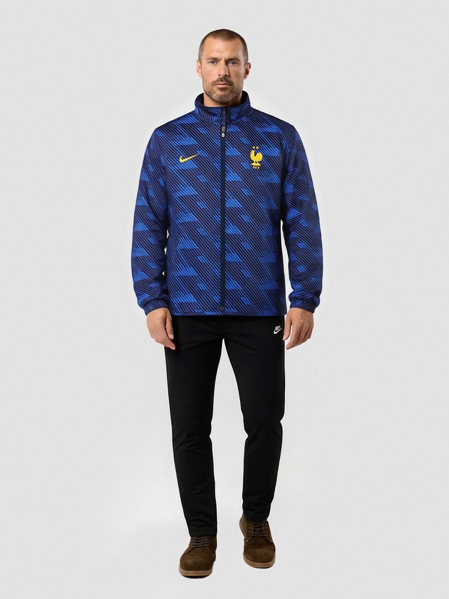 Kit Jaqueta + Calça França Nike - Azul