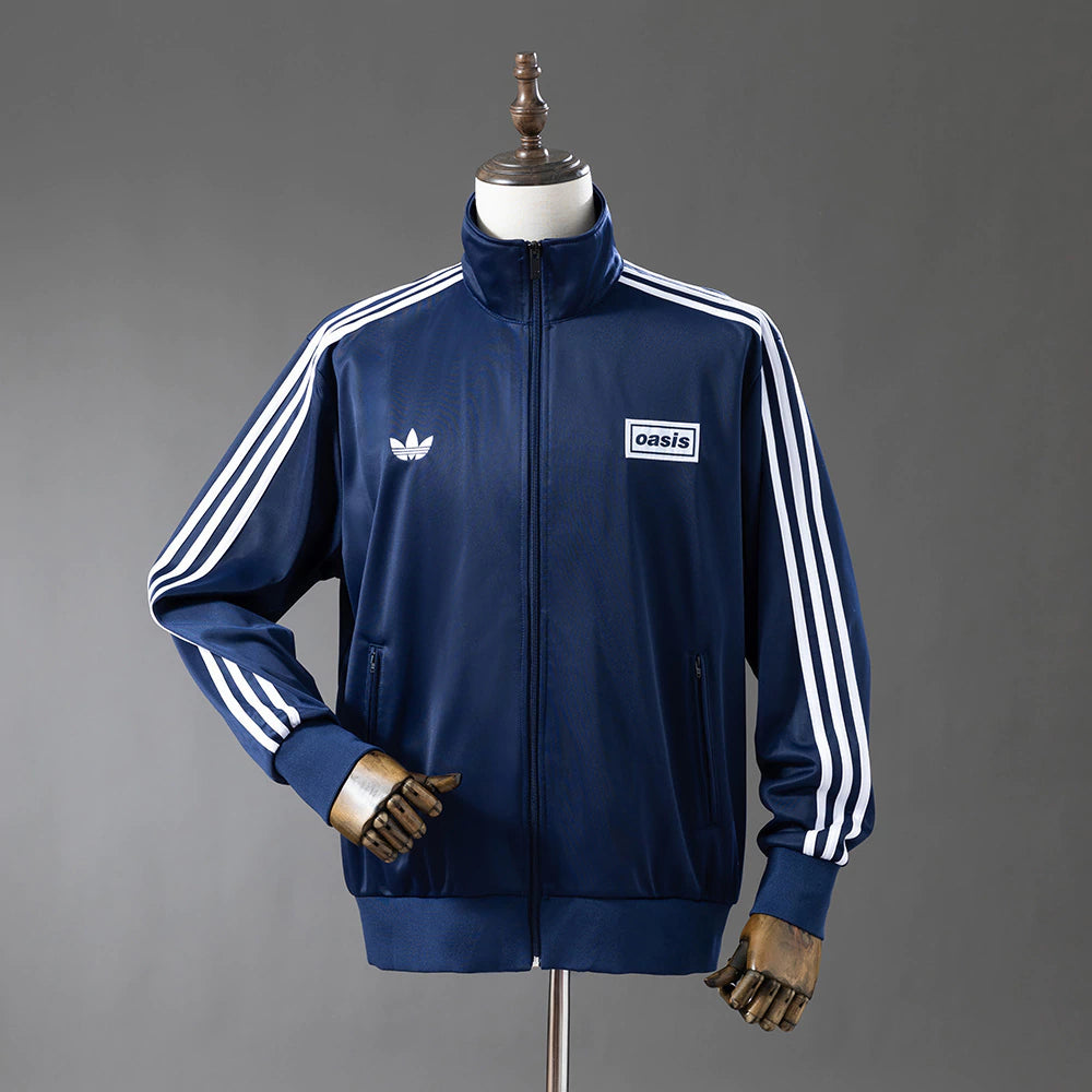 Jaqueta OASISxAdidas - Azul Escuro