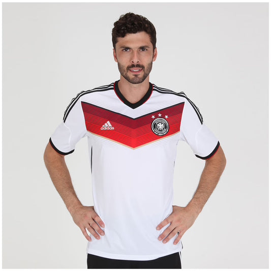 Alemanha Retrô Home 2014 Masculino Adidas - Branca
