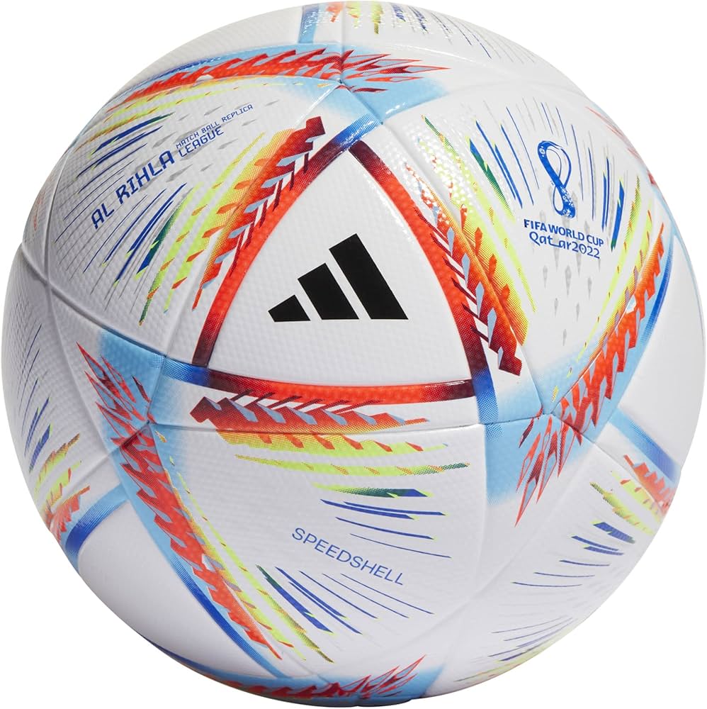 Bola Al Rihla Copa Do Mundo 2022  Adidas - Colorida