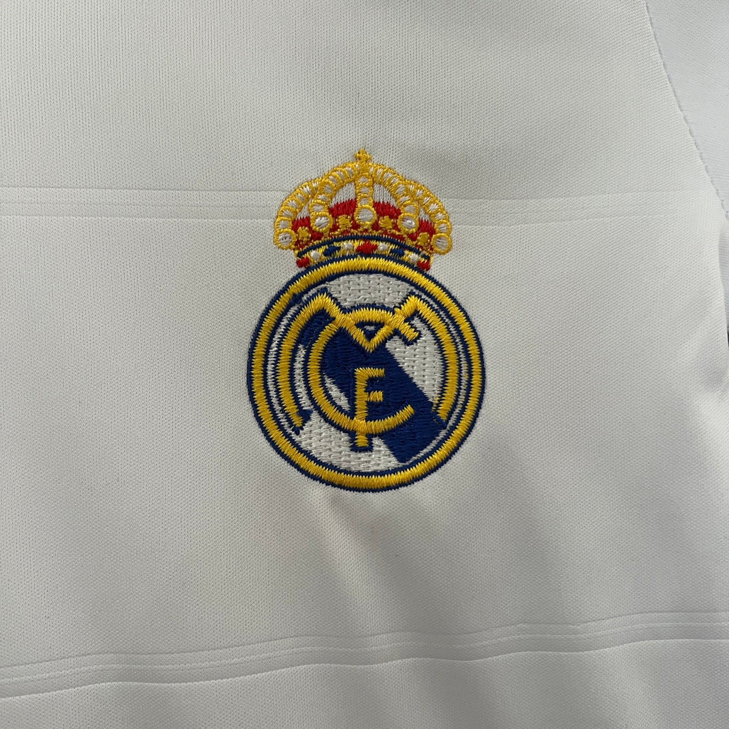 Kit Infantil Real Madrid Home Retrô 13/14 - Branco