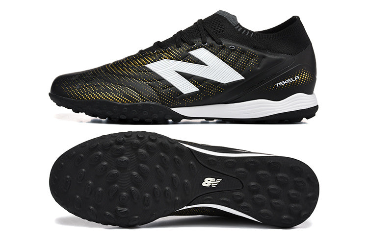 Chuteira Society New Balance Tekela Pro Low Laced FG V4+ - Preto