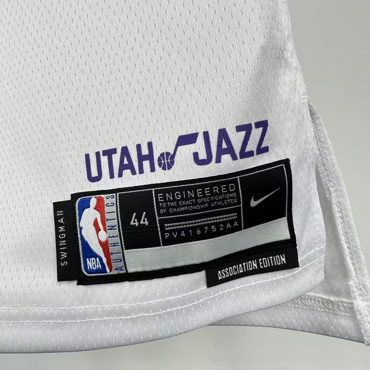 Regata Utah Jazz Masculina - Branca