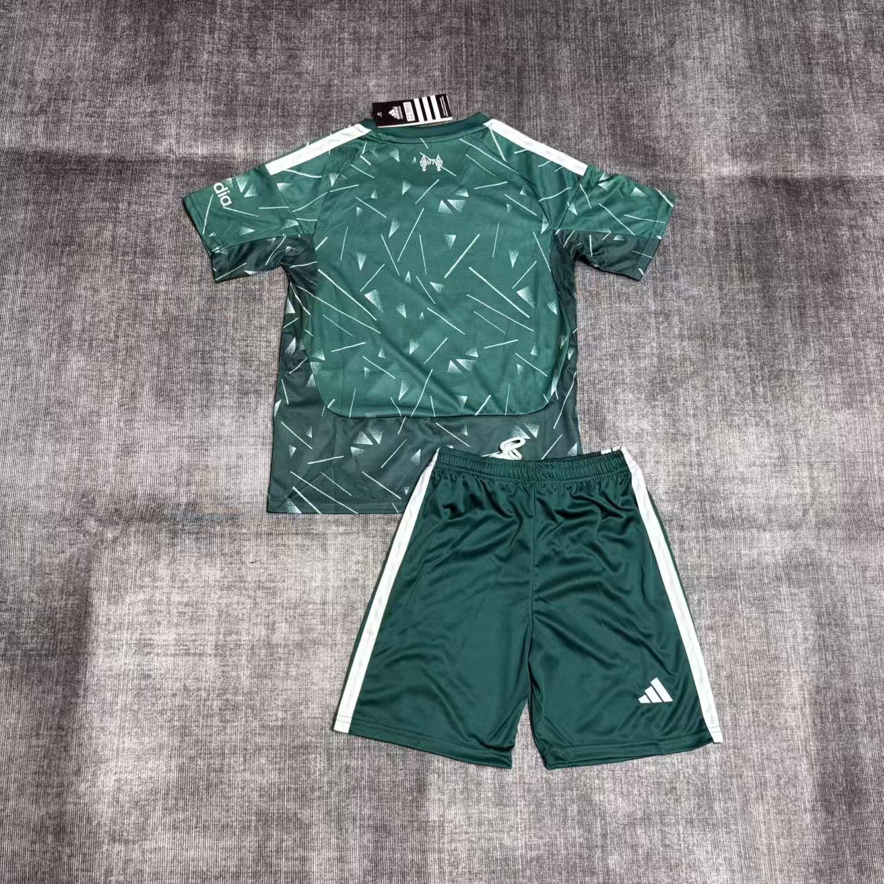 Kit Infantil Liverpool Goleiro 26/27  - Verde