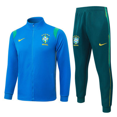 Kit Agasalho + Calça Brasil Nike - Azul