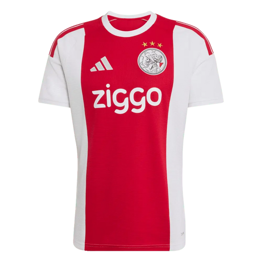 Ajax Home 26/27 Torcedor Adidas - Vermelho e Branca