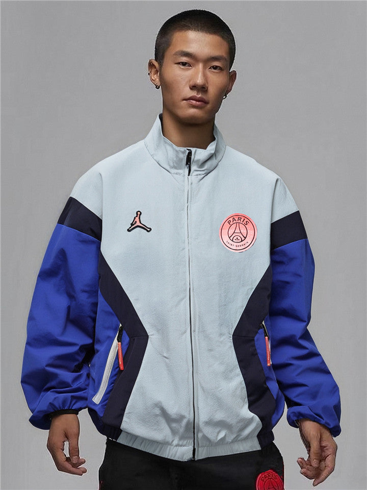 Jaqueta PSG Jordan - Azul Claro