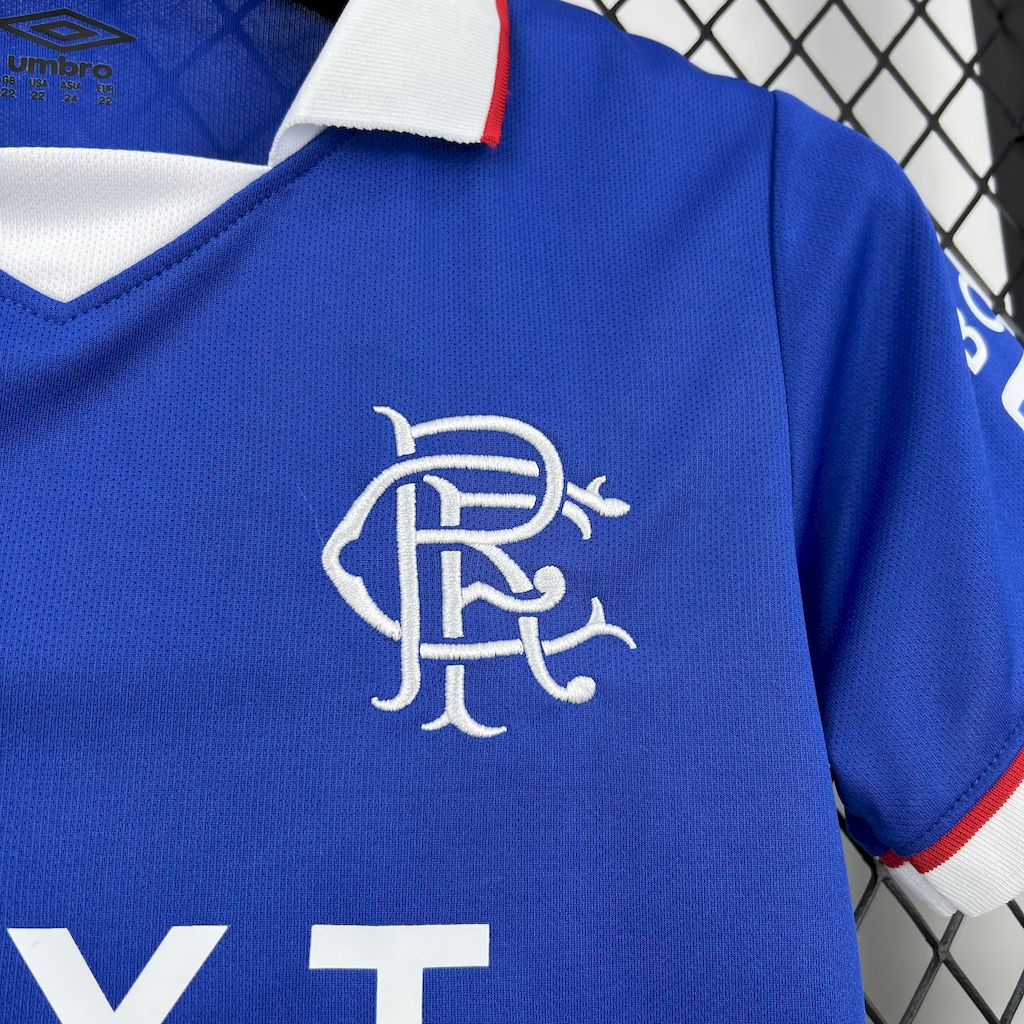 Kit Infantil Rangers Home 25/26 - Azul