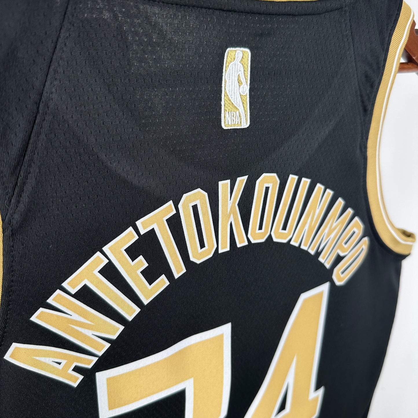 Regata Milwaukee Bucks Masculina - Preto