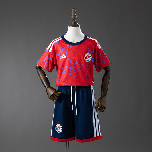 Kit Infantil Costa Rica Home 26/27 - Vermelho