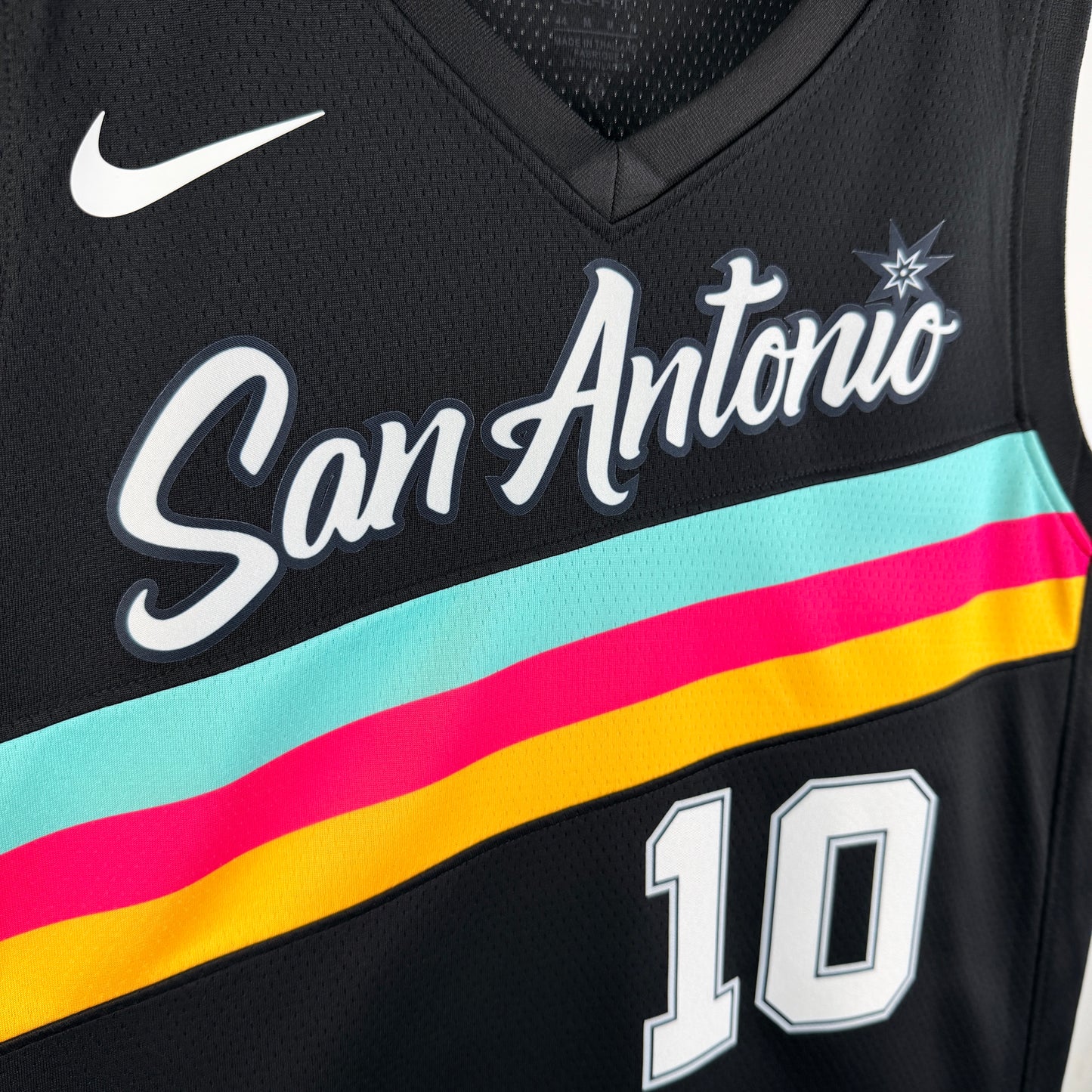 Regata San Antonio Spurs Masculina - Preta