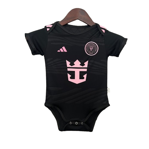 Body Bebê Infantil Inter Miami Away 24/25 - Preto