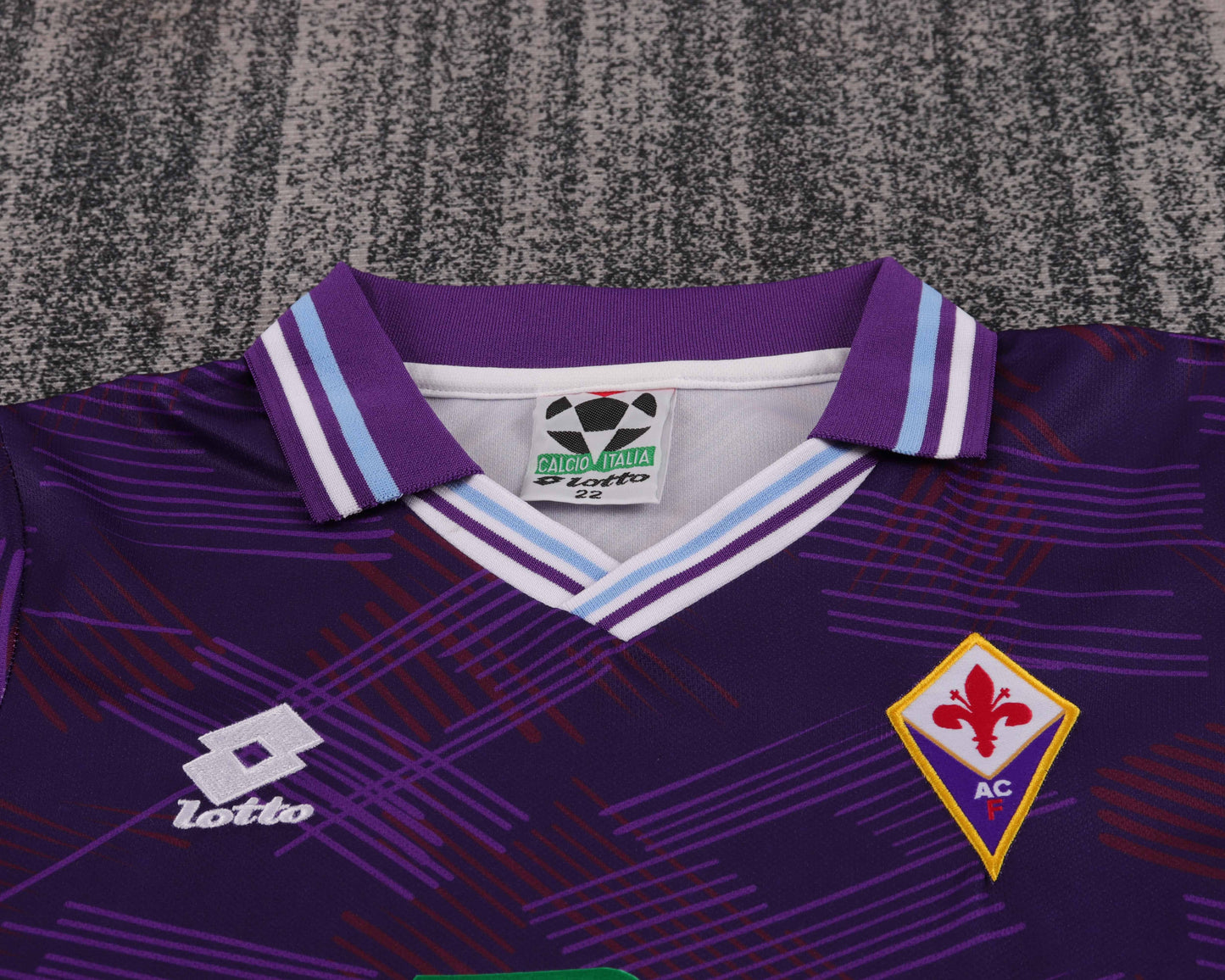Kit Infantil Fiorentina Home Retrô 1992  - Roxo