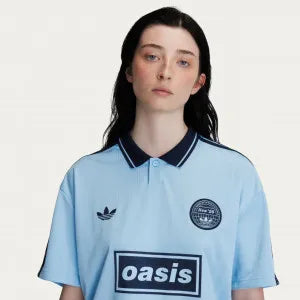 Camisa Banda Oasis x Adidas 2025 - Azul