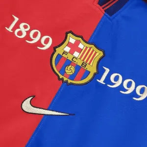 Barcelona 100 Anos Retrô 1999 Nike -  Grená