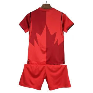 Kit Infantil Canadá Home 26/27 - Vermelho