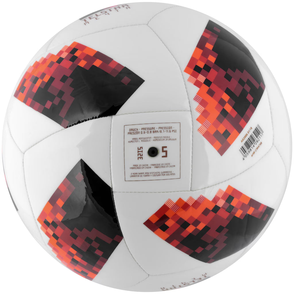 Bola Telstar Final da Copa Do Mundo 2018  Adidas - Branca e Vermelha