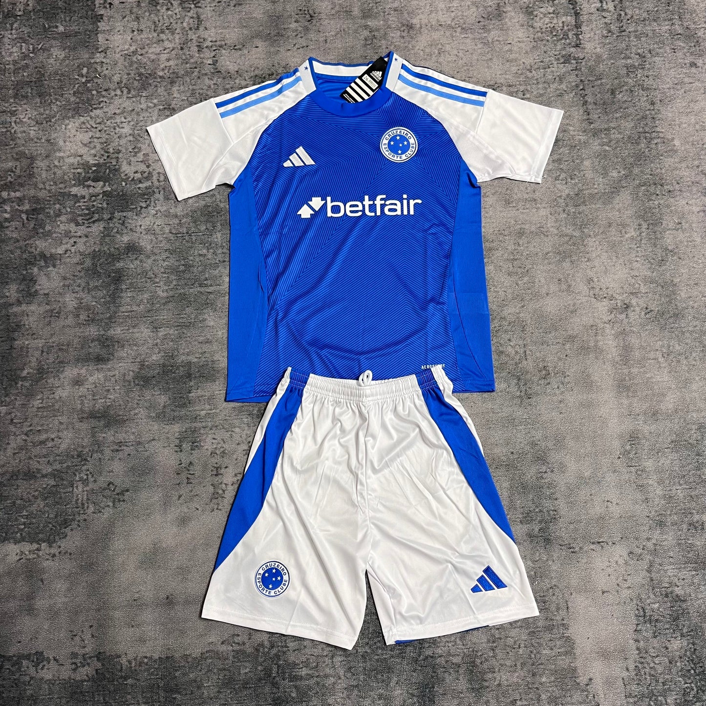 Kit Infantil Cruzeiro Home 25/26 - Azul e Branco