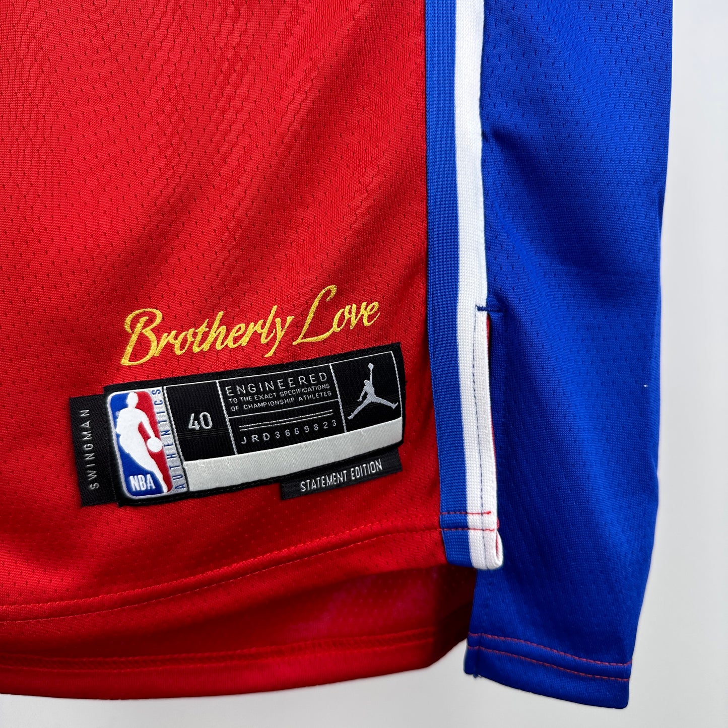 Regata Philadelphia 76ers Masculina - Vermelho