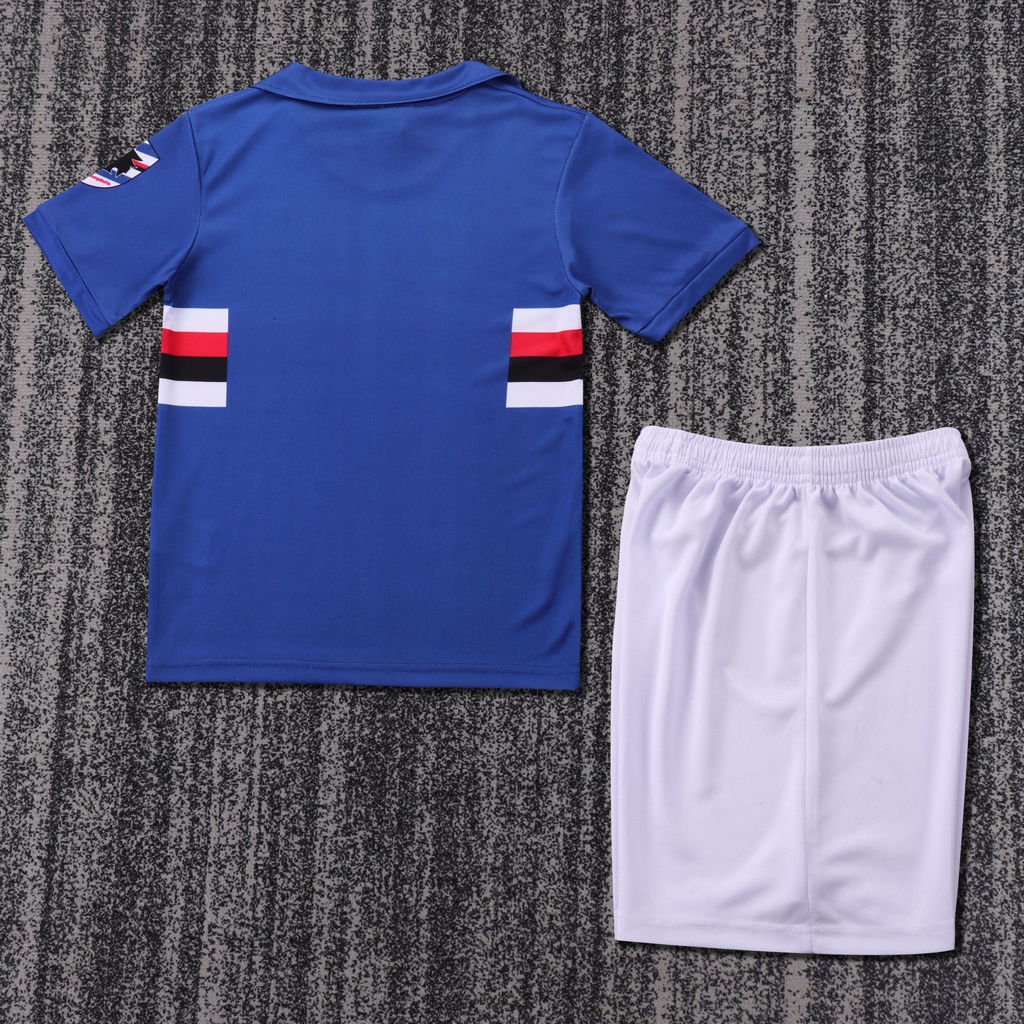Kit Infantil Sampdoria Home Retrô 90/91  - Azul