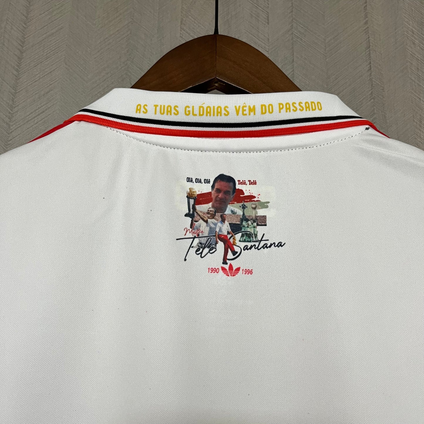 São Paulo Retrô 92/93 Telê Santana Torcedor Adidas Masculino - Tricolor