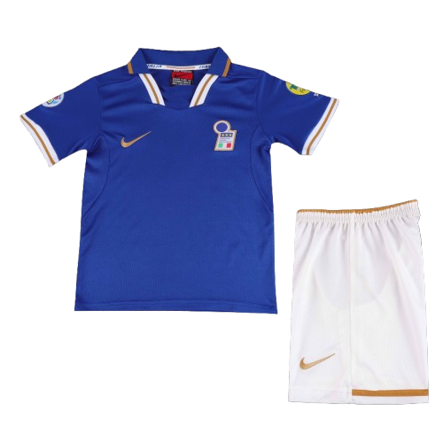 Kit Infantil Italia Home Retro 1996 - Azul