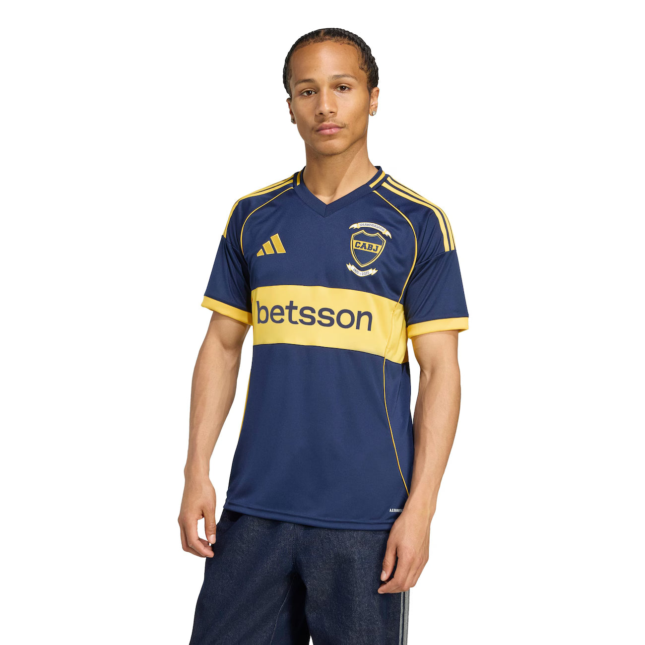 Boca Juniors Home 25/26 Torcedor Adidas - Azul e Amarelo