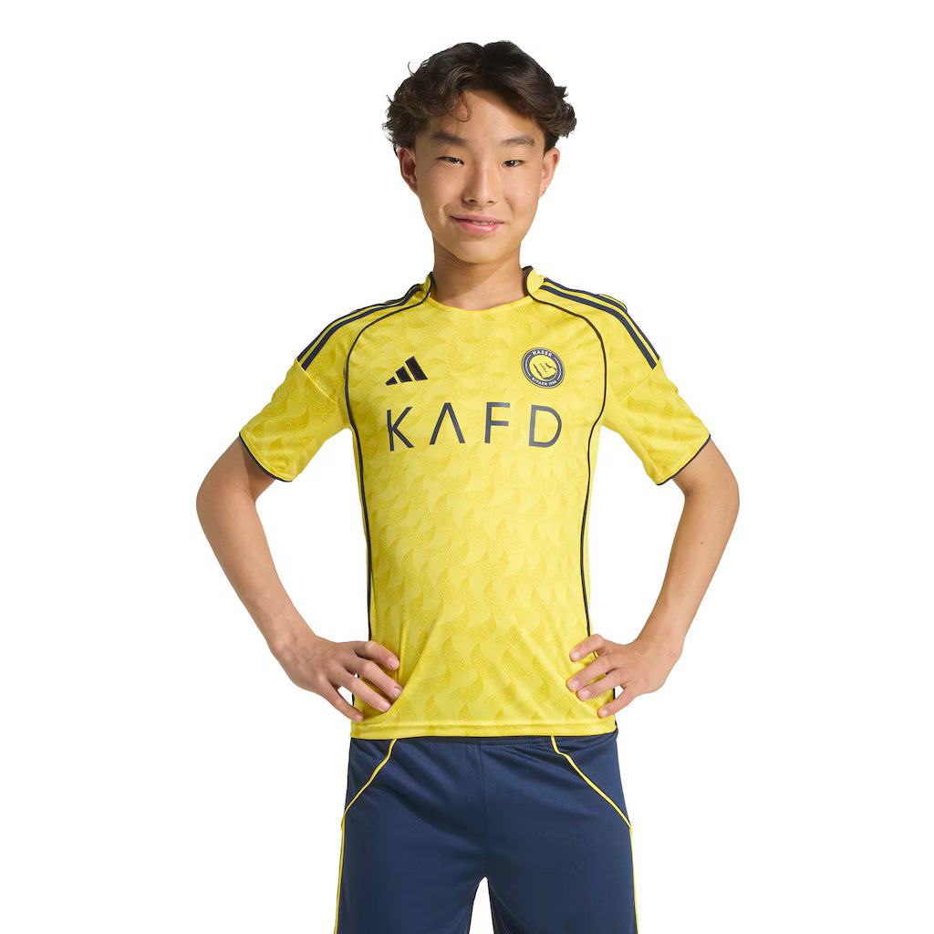 Kit Infantil Al Nassr Home 25/26  - Amarelo