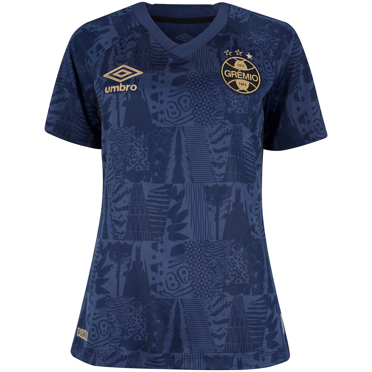 Grêmio Third 25/26 Umbro Feminino -  Azul Escuro