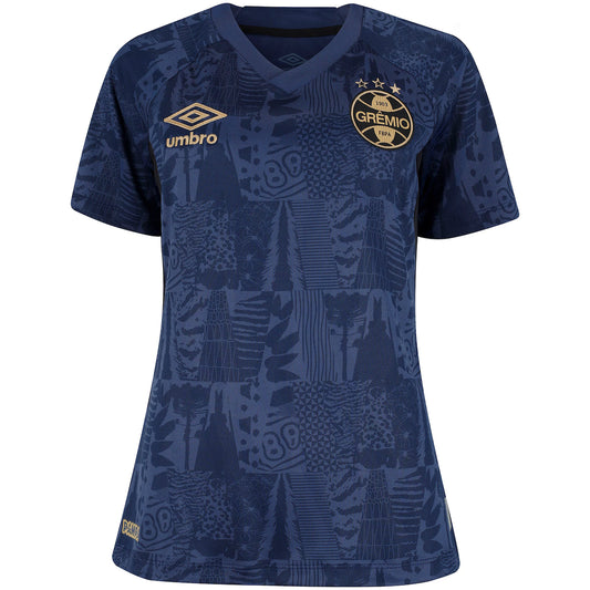 Grêmio Third 25/26 Umbro Feminino -  Azul Escuro